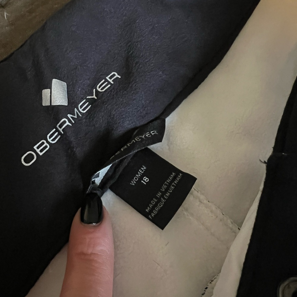 Obermeyer Fleece-lined Ski/Snowboard Snow Pants - Picture 2 of 4